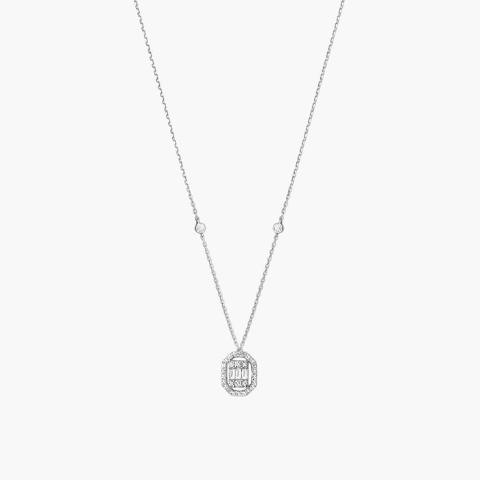 Collier Baguette Carré Union Diamants