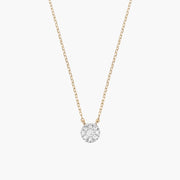 Magic Touch target chain necklace