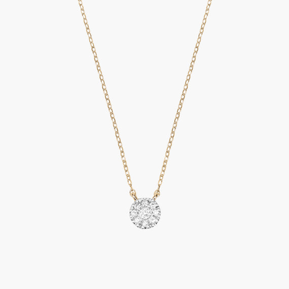 Magic Touch target chain necklace