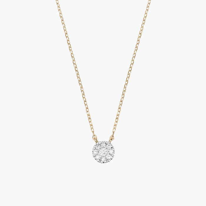 Magic Touch target chain necklace