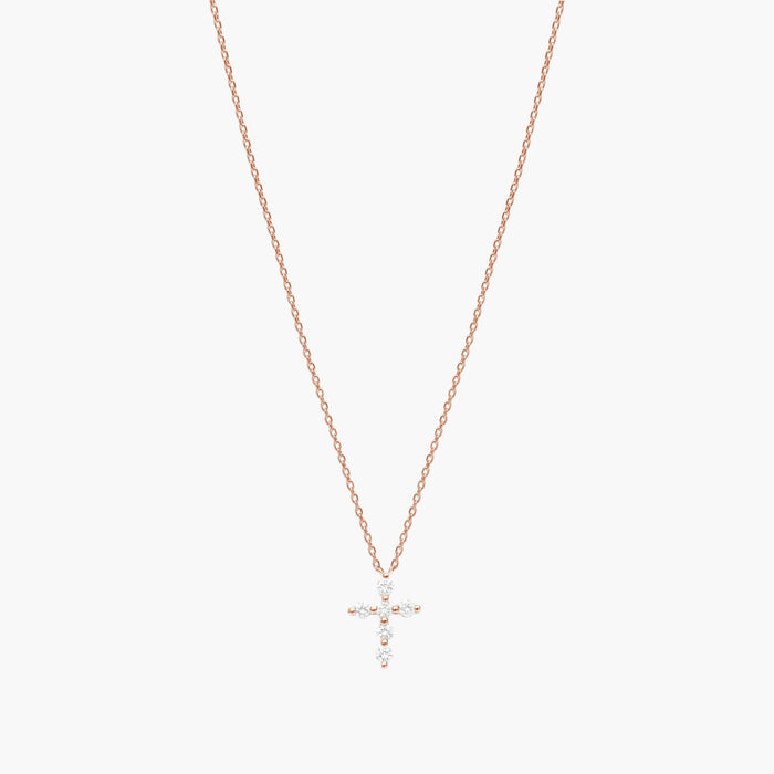 Magic Touch big cross necklace