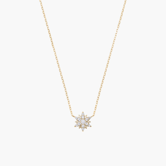 Magic Touch sun necklace