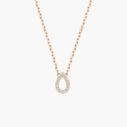 Magic Touch Pear Necklace Large Model