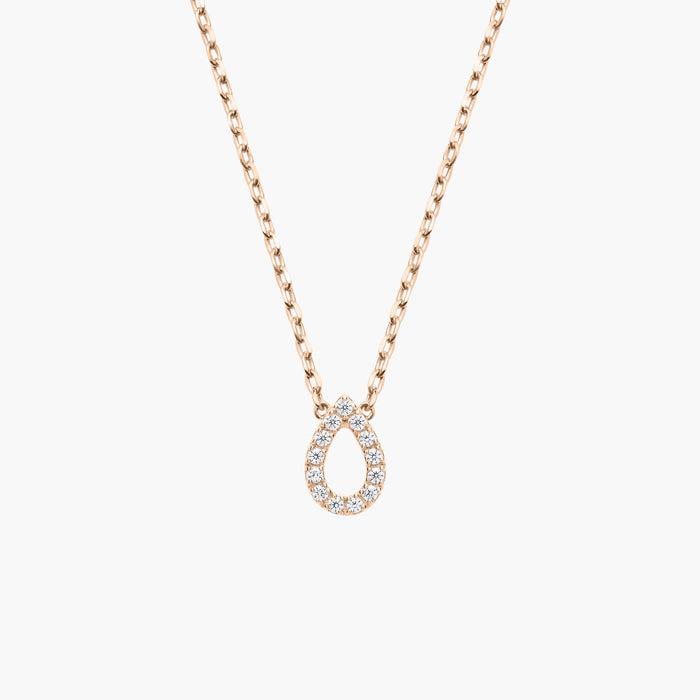 Magic Touch Pear Necklace Large Model
