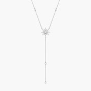 Soleil lariat necklace