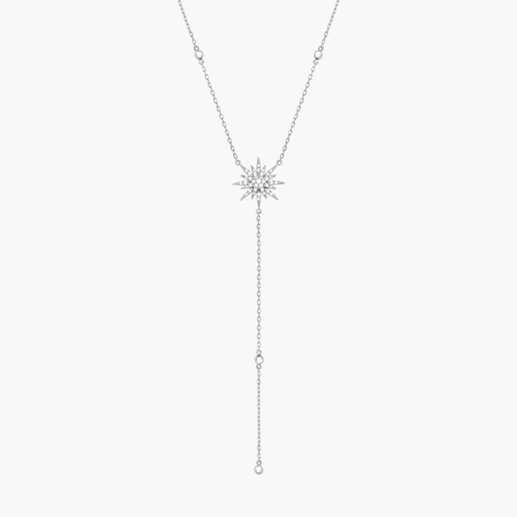 Soleil lariat necklace