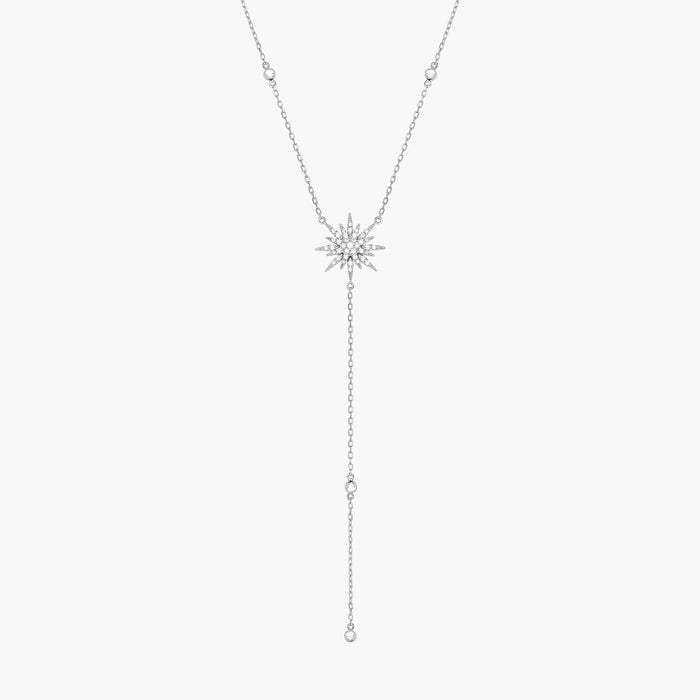 Soleil lariat necklace