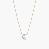 Magic Touch moon necklace