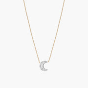 Magic Touch moon necklace