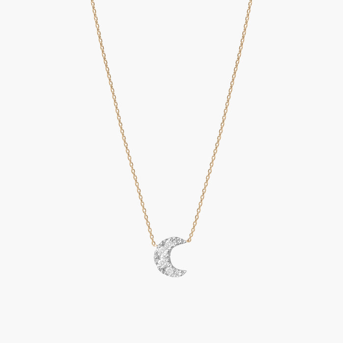 Magic Touch moon necklace