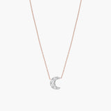 Magic Touch moon necklace