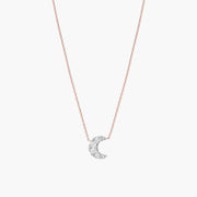 Magic Touch moon necklace