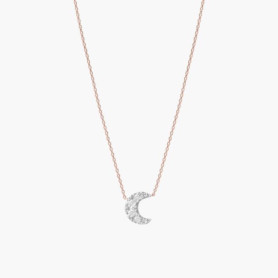 Magic Touch moon necklace