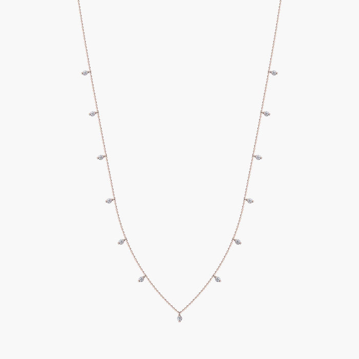 Collier multi pampilles