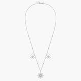 Soleil Necklace 3 drop suns