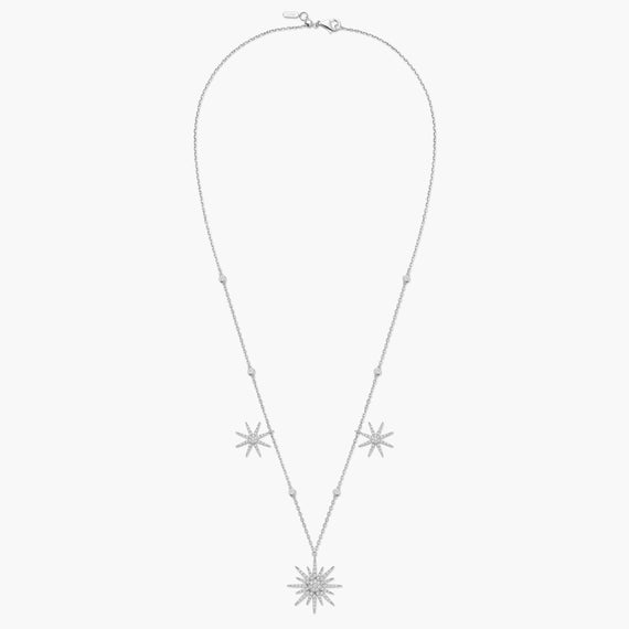 Soleil Necklace 3 drop suns