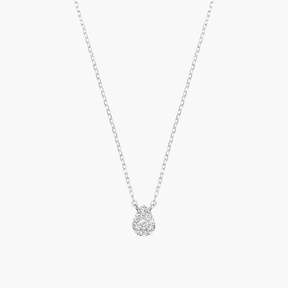 Magic Touch pear necklace
