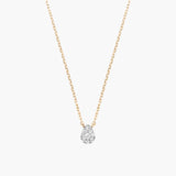 Magic Touch pear necklace
