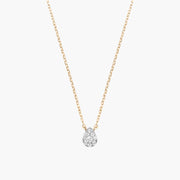 Magic Touch pear necklace