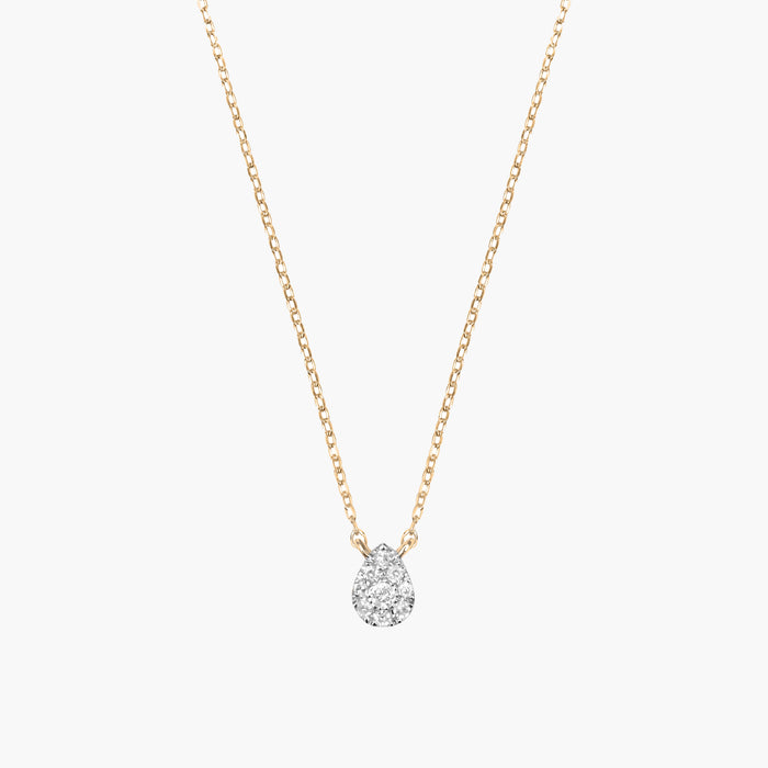Magic Touch pear necklace