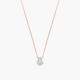 Magic Touch pear necklace