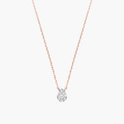 Magic Touch pear necklace