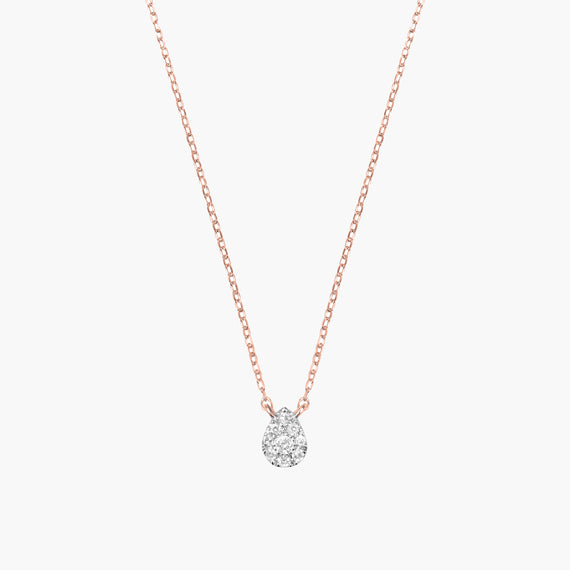 Magic Touch pear necklace