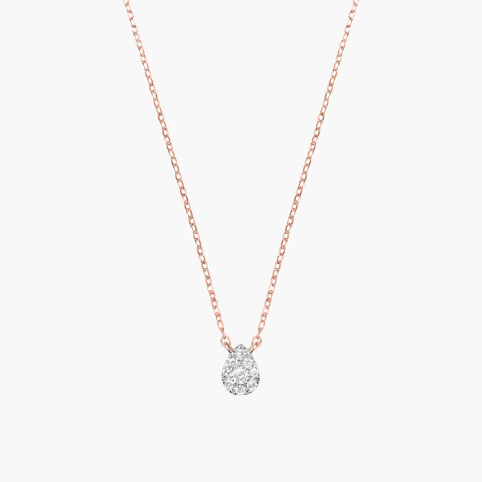 Magic Touch pear necklace