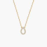 Magic Touch Pear Necklace Large Model