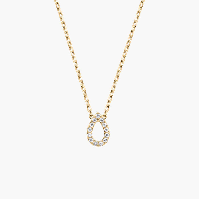 Magic Touch Pear Necklace Large Model