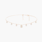 Éclat necklace 7 tassels