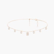 Éclat necklace 7 tassels