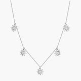 Collier Soleil grandes pampilles 