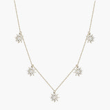 Collier Soleil grandes pampilles 