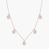 Collier Soleil grandes pampilles 