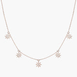 Soleil small tassels necklace