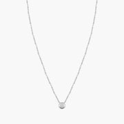 Magic Touch solitaire necklace