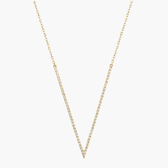 Graphique V Necklace