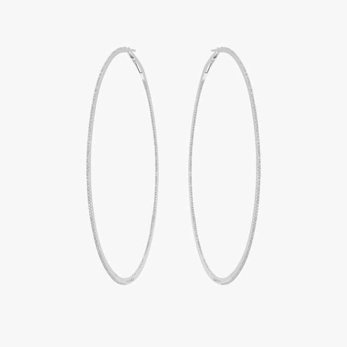 Créoles Elegante Graphique Grand Modèle