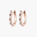 Boucles d'Oreilles Baguette Graphique