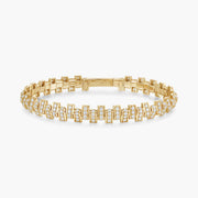 Pulsion full-paved bracelet