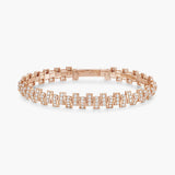 Pulsion full-paved bracelet