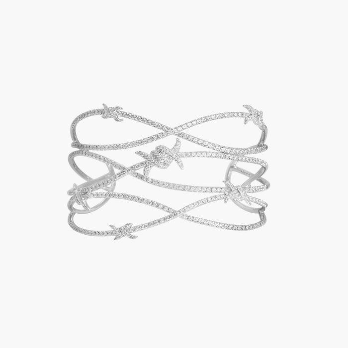 Barbelé lace cuff