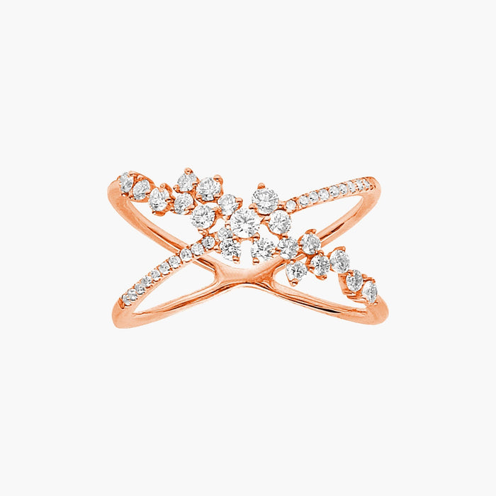 Fairytale crossed ring