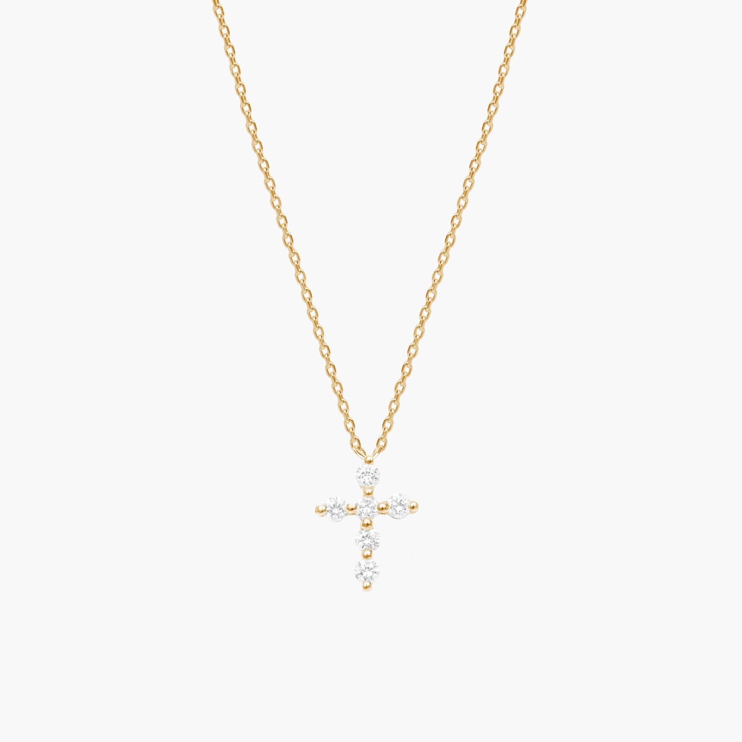 Diamond & Pink Tourmaline Cross Pendant 14K White Gold / Chain NOT Included  / Gift for Her / Large Diamond Cross Pendant - Etsy
