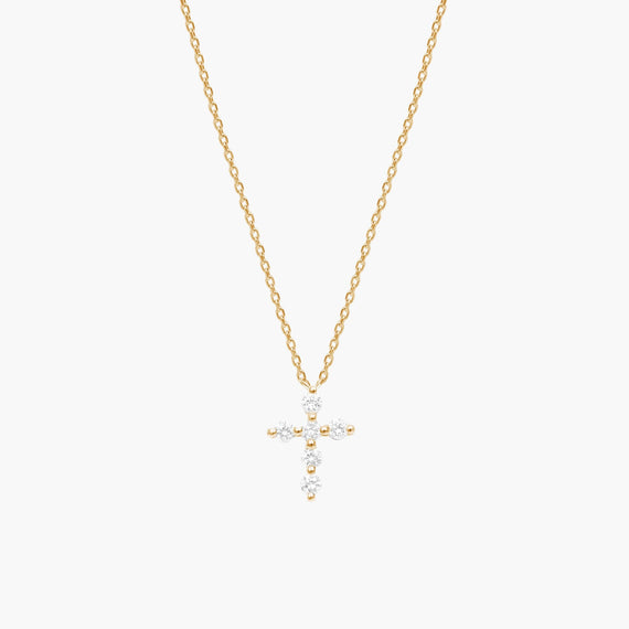 Magic Touch big cross necklace