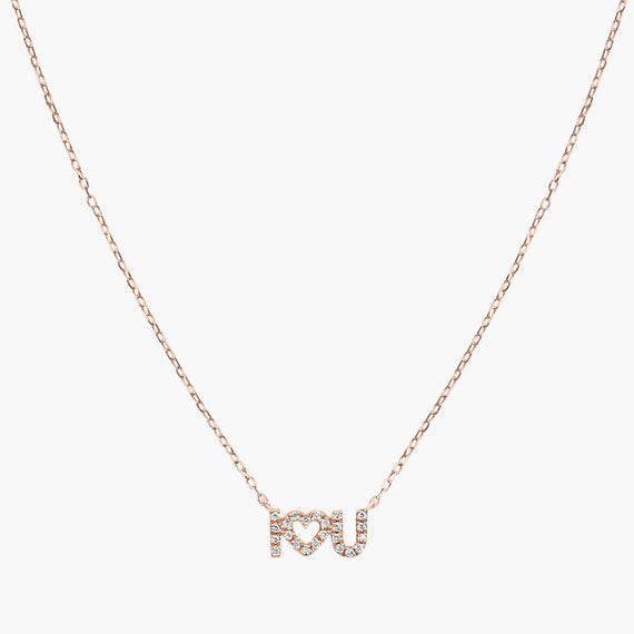 Magic Touch I Love U necklace