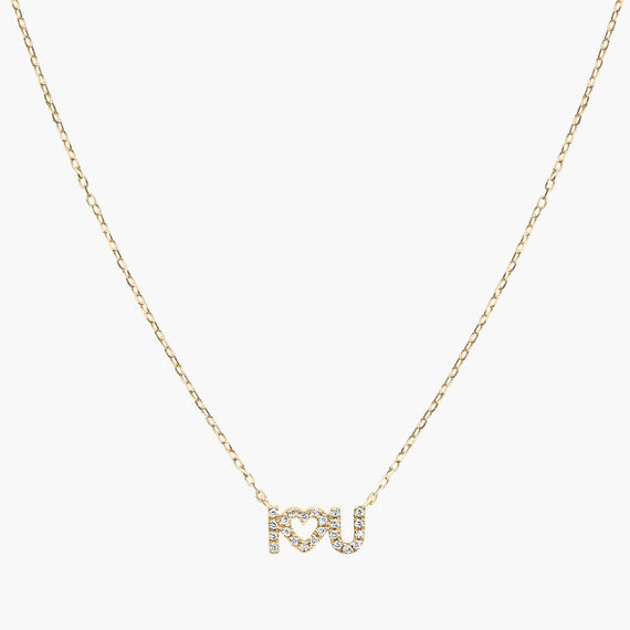 Collier Magic Touch I Love U