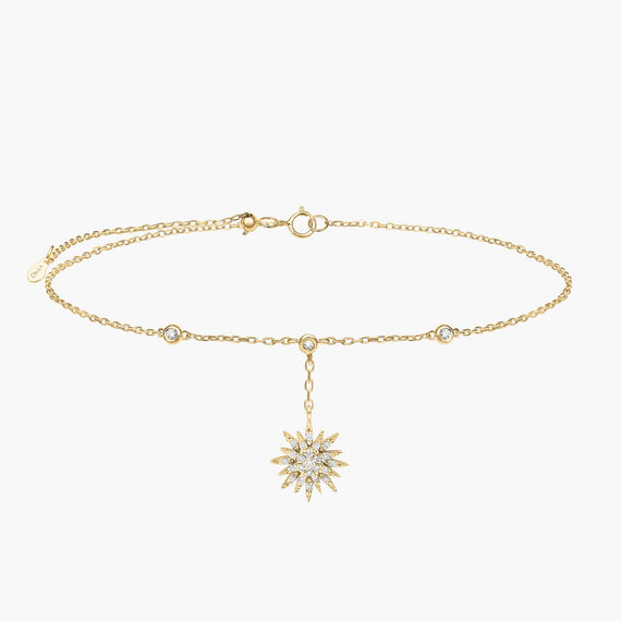 Soleil ankle chain
