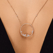 Fairytale circle necklace